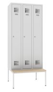 Armoire métallique Sum 330 W avec banc P331 W
