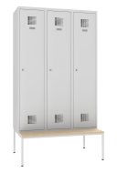 Armoire métallique Sum 430 W avec banc P431 W