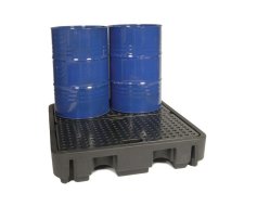 Puisard pour quatre fûts de 200 l