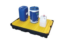 Bac d'égouttage pour travailler avec des liquides (4 modèles)