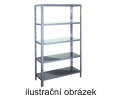 Etagère sans vis tout métal 2500 x 1000 x 400 mm