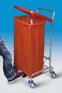 Chariot de tri déchets et linge PEDALBAG I. sans sac (5 modèles)
