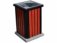 Poubelles extérieures en bois