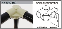 Accouplement en plastique PJ-104C
