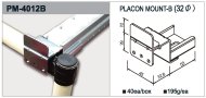 Support de rail à rouleaux type PM-4012B