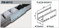 Support de rail à rouleaux type PM-4011C