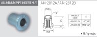 Bouchon interne avec filetage AIN-2812B