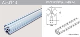 Profilé en aluminium AJ-3143