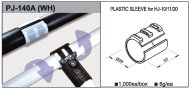 Manchon en plastique PJ-140A