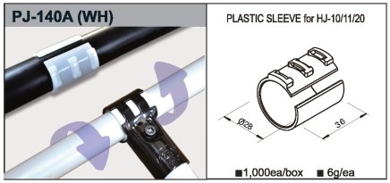Manchon en plastique PJ-140A - 1