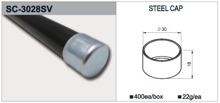 Borne métallique SC-3028SV - 1