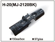 Accouplement métallique MJ-2120 (H-20)