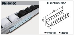 Support de rail à rouleaux type PM-4010C