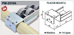 Support de rail à rouleaux type PM-3510A