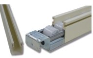 Guide pour rail à rouleaux PA-404D