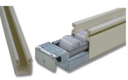 Guide pour rail à rouleaux PA-404D