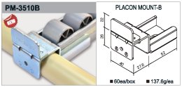 Support de rail à rouleaux type PM-3510B