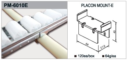 Support de rail à rouleaux type PM-6010E - 1