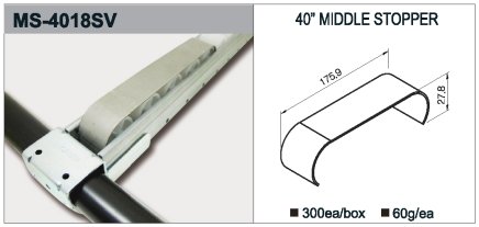 Frein à inertie pour chenilles à rouleaux MS-4018SV - 1