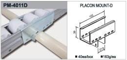 Support de rail à rouleaux type PM-4011D