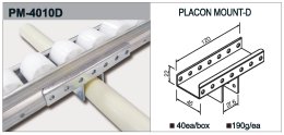 Support de rail à rouleaux type PM-4010D