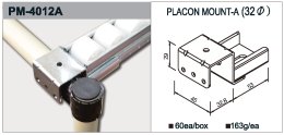 Support de rail à rouleaux type PM-4012A