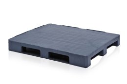 Palette plastique lourde H. 150 x L. 800 x P. 1200 mm