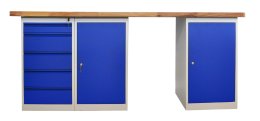 Table d'atelier avec conteneur de base CE20_5DD