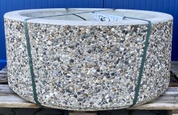 Jardinières circulaires en béton (2 modèles)