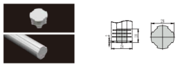 Bouchon en plastique APJ-110S_H