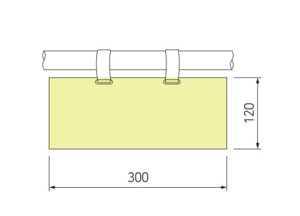 Pochette suspendue pour étiquette NP-0300 - 2