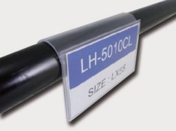 Porte-étiquette LH-5030CL, 300 x 55 mm