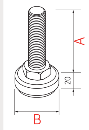 Vis de rectification type AD-3012IRM - 2
