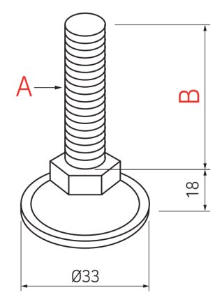 Vis de rectification type AD-3010MSM - 2