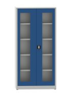 Armoire avec portes en verre plexiglas C3941