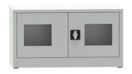 Armoire avec portes en verre plexiglas C3961