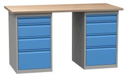 Table d'atelier avec conteneur de base SD41234