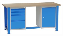 Table d'atelier avec conteneurs insérés SD41721