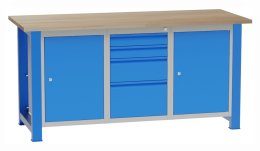 Table d'atelier avec conteneurs insérés SD41722