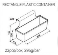 Boîte suspendue en plastique, RPC-300A
