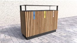Poubelle pour déchets triés Lamela II