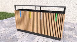 Poubelle pour déchets triés Lamela IV
