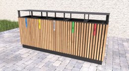 Poubelle pour déchets triés Lamela VI