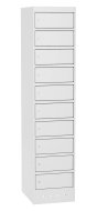 Armoire pour ordinateur portable SZNL 4110 - 10 compartiments avec câblage
