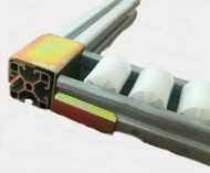 Support de rail à rouleaux KJ-2060C-40 - 2