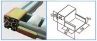 Support de rail à rouleaux KJ-2060C-40 - 1