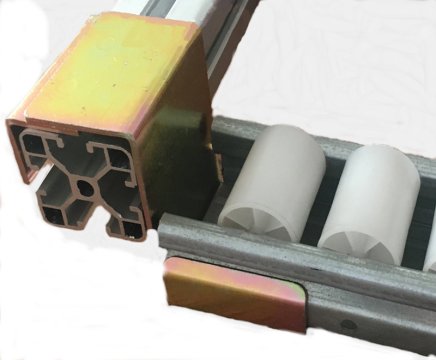 Support de rail à rouleaux KJ-2060DW-40 - 2