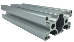 Profilé aluminium 30 x 60, KA-3060 1 m + découpé sur mesure