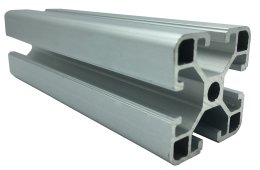 Profilé aluminium 40 x 40, KA-4040 1 m + découpé sur mesure
