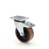 Roue pivotante avec frein, diamètre 100 mm